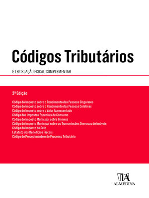 cover image of Códigos Tributários e Legislação Fiscal Complementar--2ª Edição